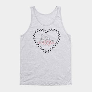 Cats and Dogs can be Best Friends Tank Top